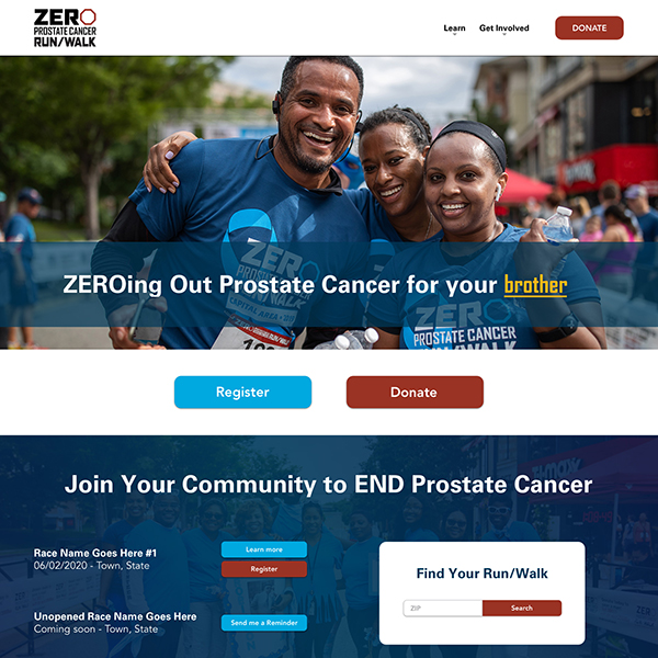 Zero Prostate Cancer - Justine Pitcher Designs